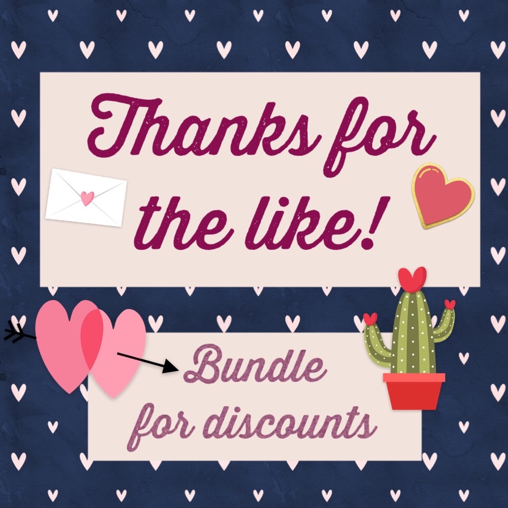 💕OFFERS WELCOME💕